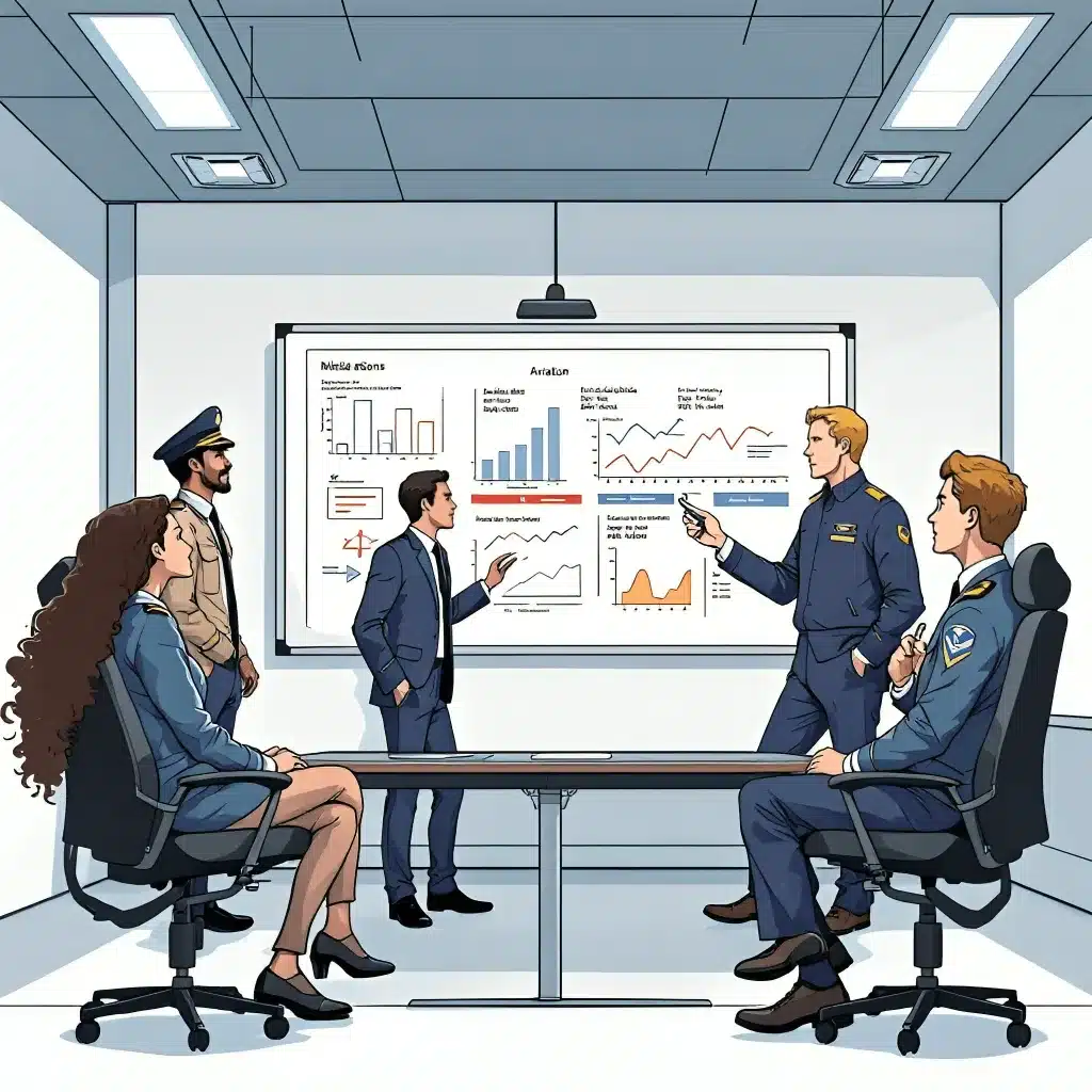 Air Traffic Controller focused at work, monitoring radar screens, with an interface showing glucose levels.
