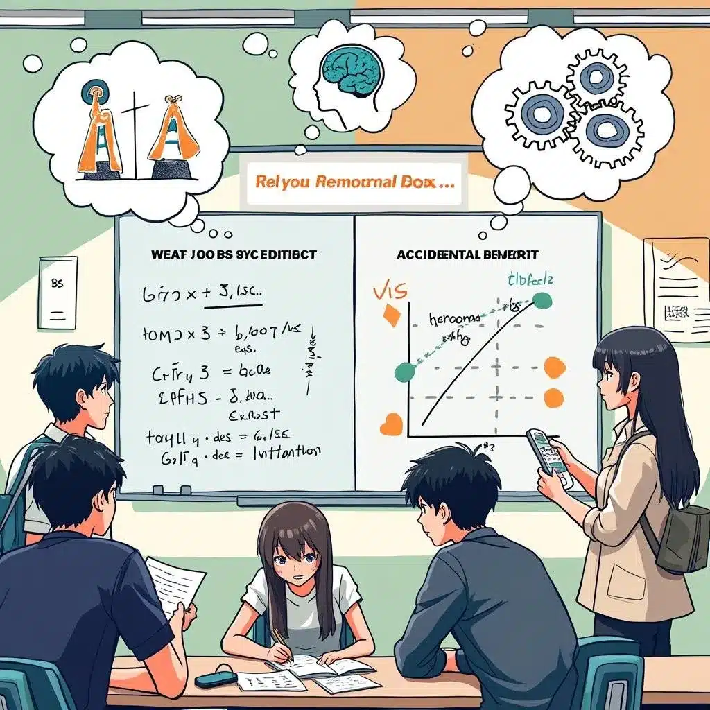 A visual representation of moral judgment and the cognitive pathways of reasoning in side-effect intentionality attribution.