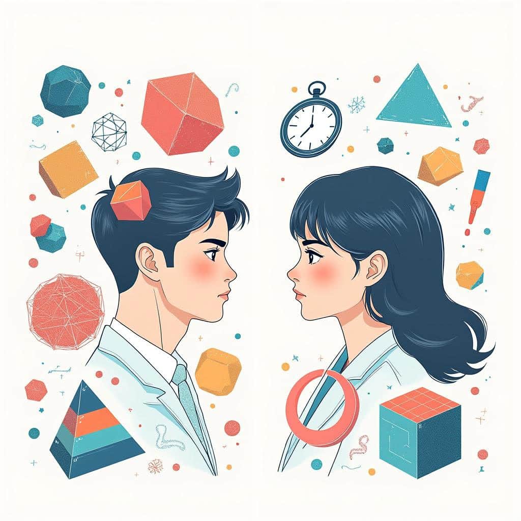 Illustration of the brain's ventral pathway processing object imagery, highlighting elements like shape, color, and texture.